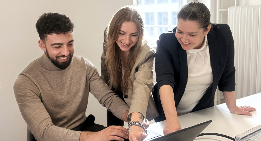 Refline team in the office